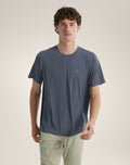 Arc'teryx Men's Cormac Crew Short Sleeve Shirt | Blue Graphite