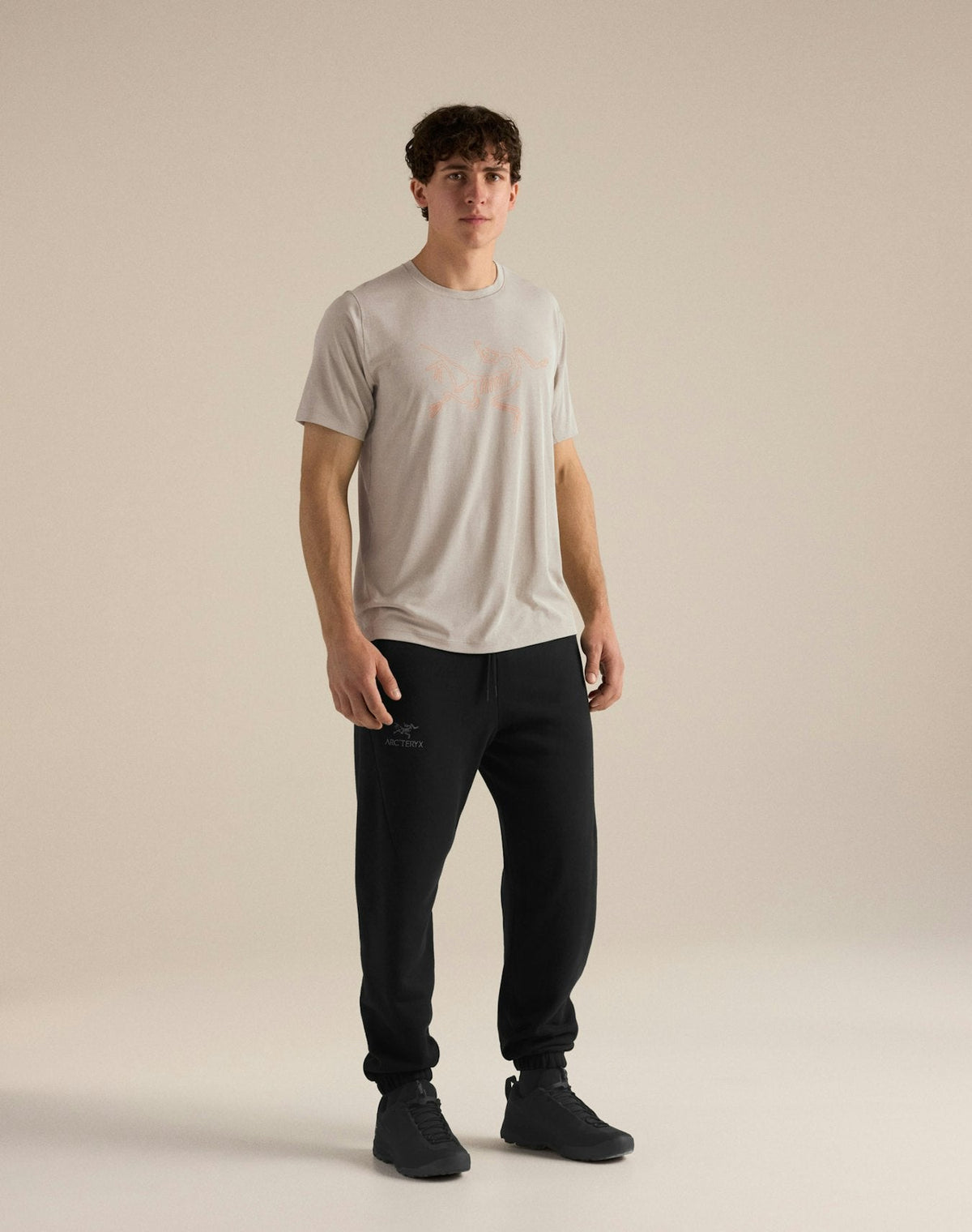 Arc'teryx Men's Big Bird Skeleton Short Sleeve Shirt | Oyster