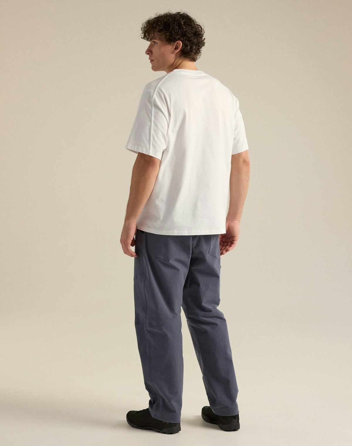 Arc'teryx Men's Emblem Crew Short Sleeve Shirt | White