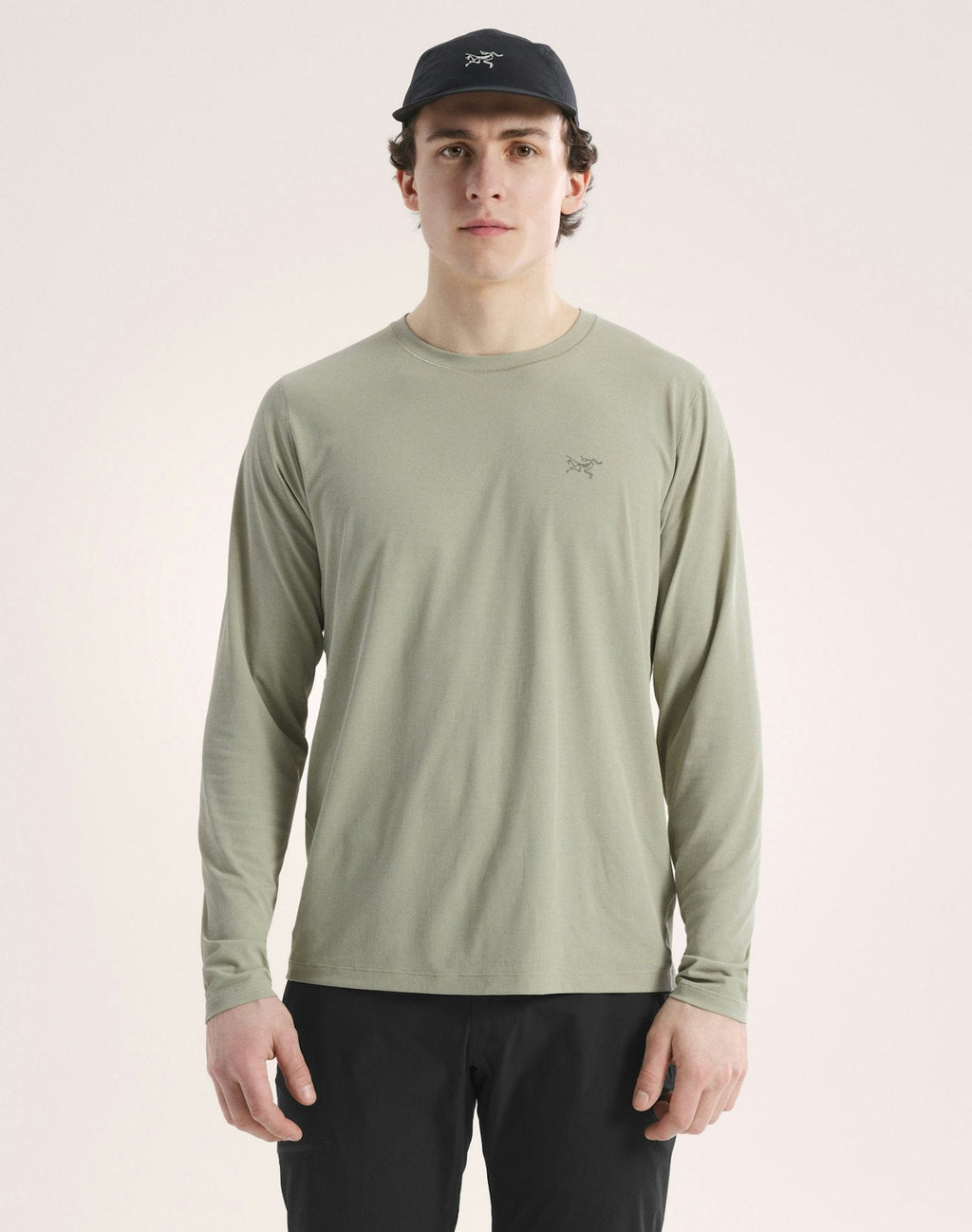 Arc'teryx Men's Cormac Crew Long Sleeve Shirt | Hazy Sage