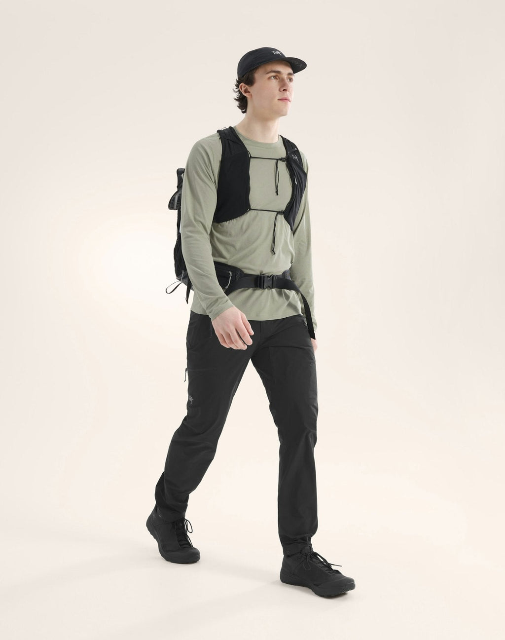 Arc'teryx Men's Cormac Crew Long Sleeve Shirt | Hazy Sage
