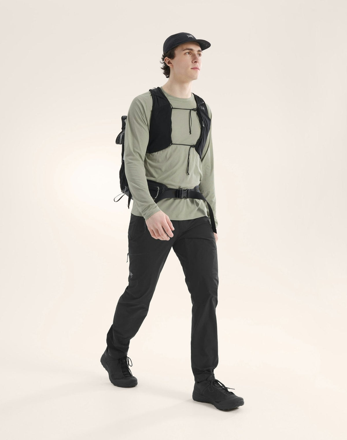Arc'teryx Men's Cormac Crew Long Sleeve Shirt | Hazy Sage