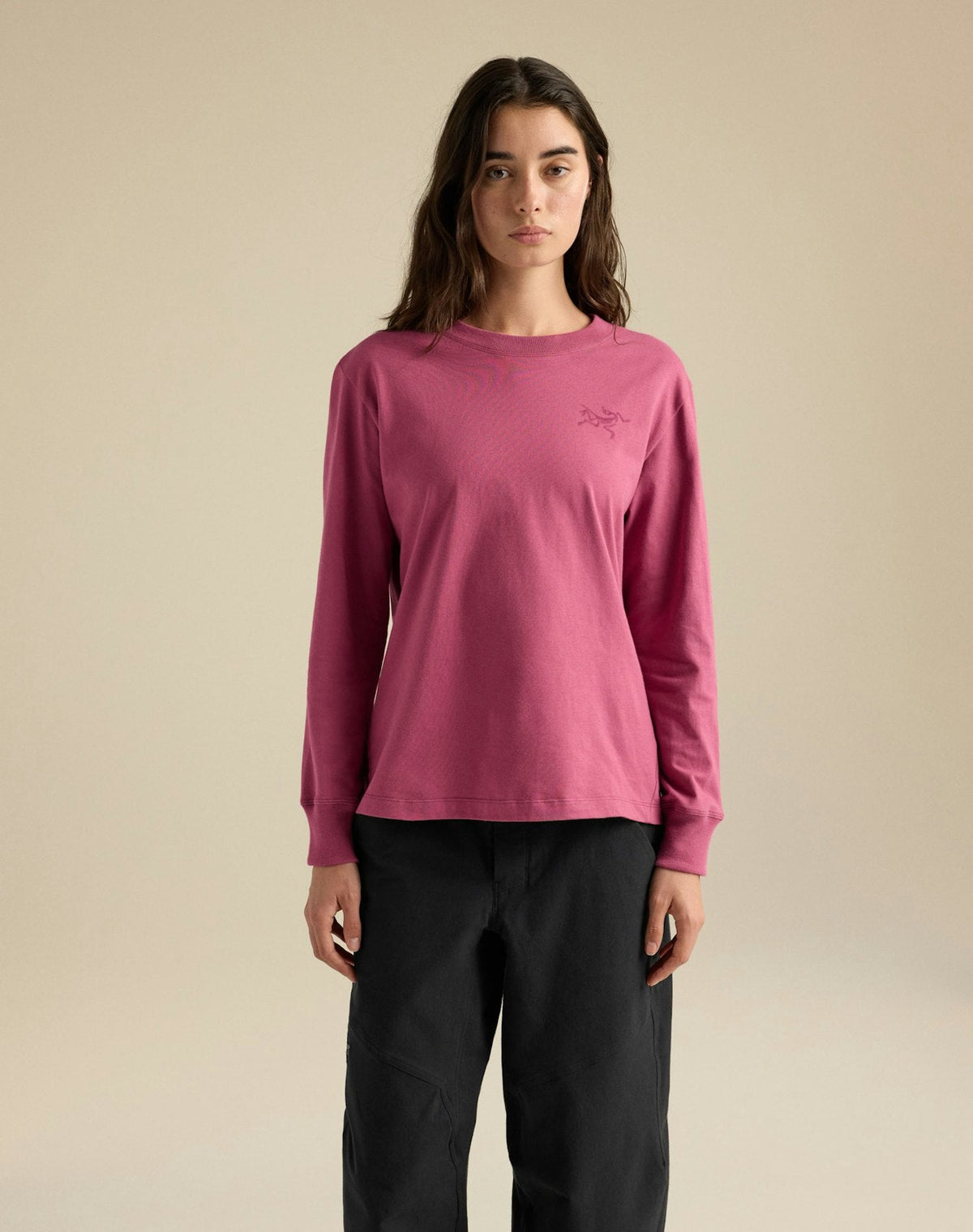 Arc'teryx Kragg Cotton Bird Crew Long Sleeve T-Shirt | Women's