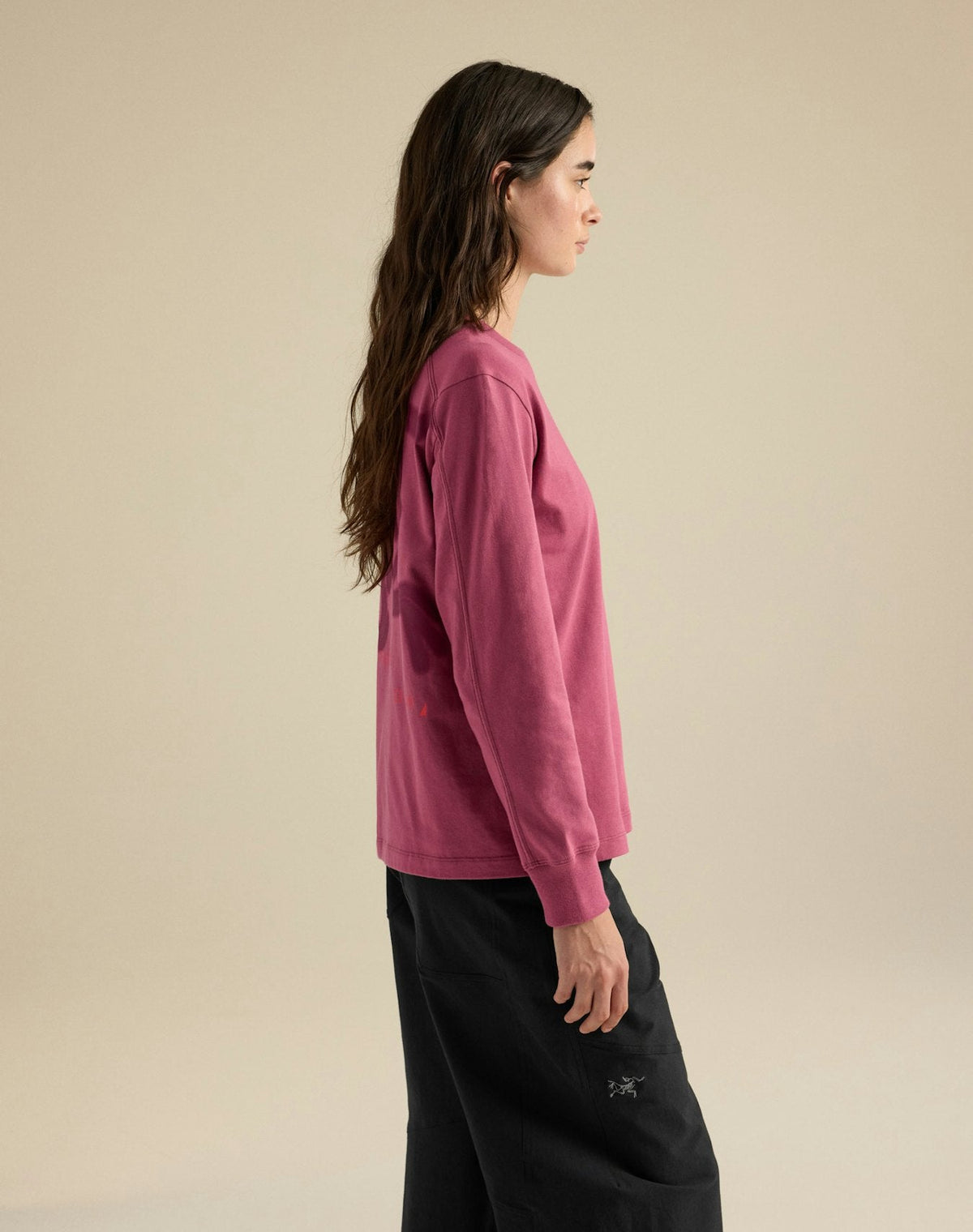 Arc'teryx Kragg Cotton Bird Crew Long Sleeve T-Shirt | Women's