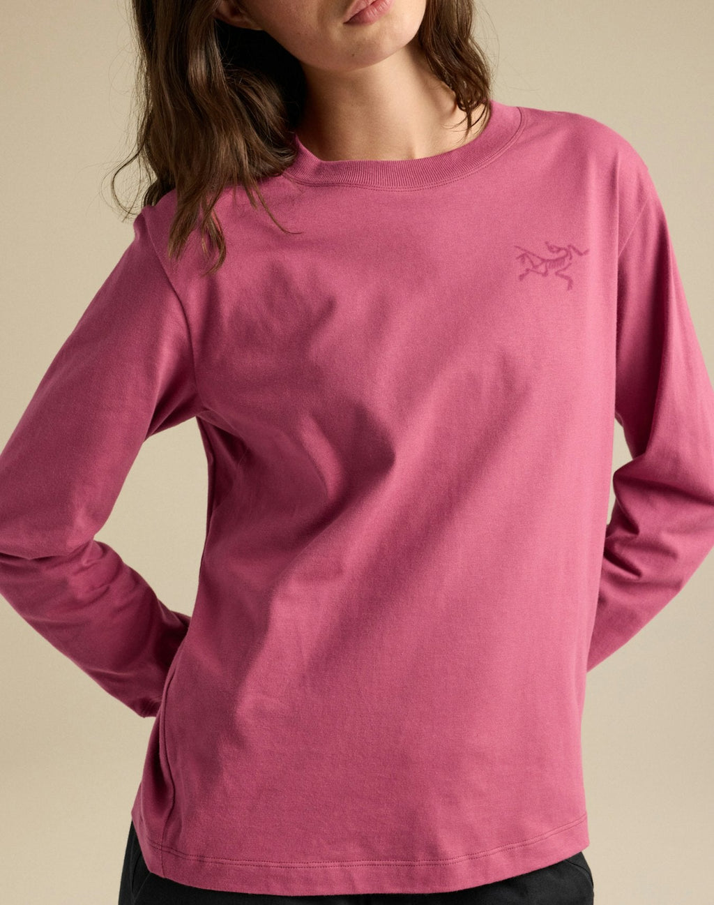 Arc'teryx Kragg Cotton Bird Crew Long Sleeve T-Shirt | Women's