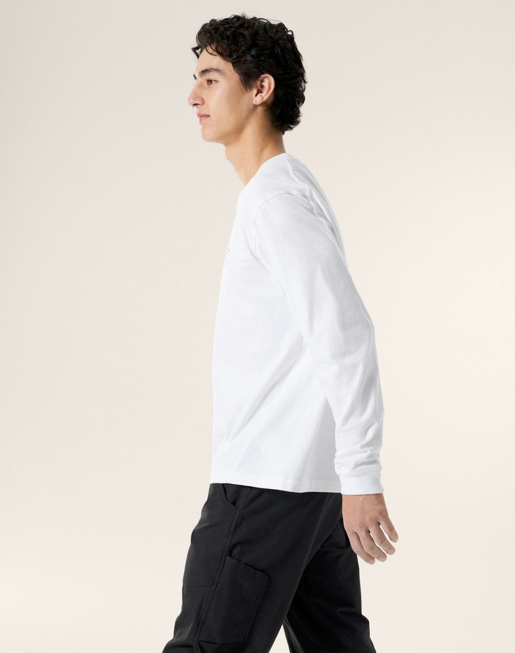 Arc'teryx Kragg Cotton Bird Crew Long Sleeve T-Shirt | Men's