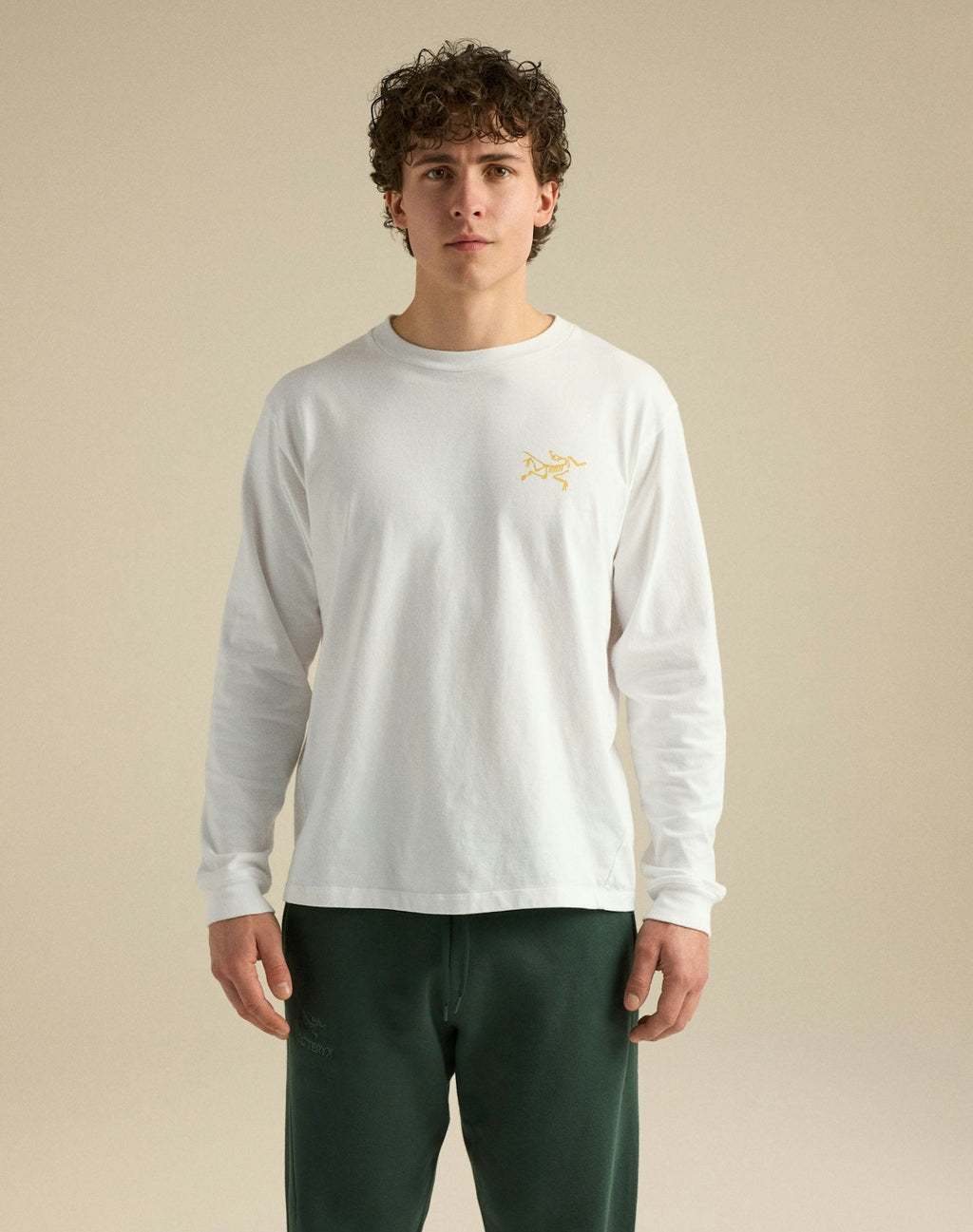Arc'teryx Kragg Cotton Bird Crew Long Sleeve T-Shirt | Men's
