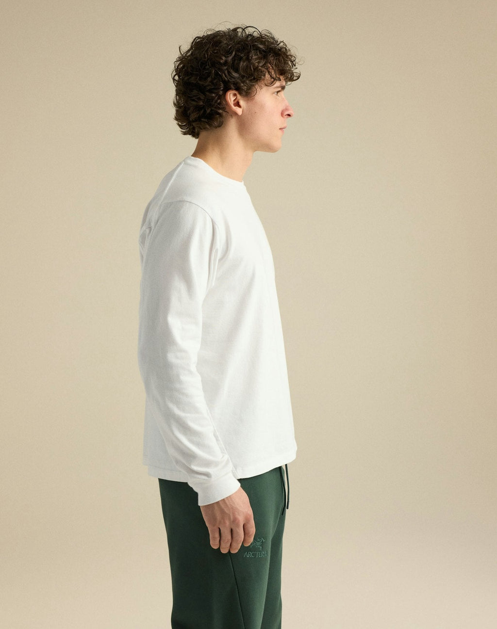 Arc'teryx Kragg Cotton Bird Crew Long Sleeve T-Shirt | Men's