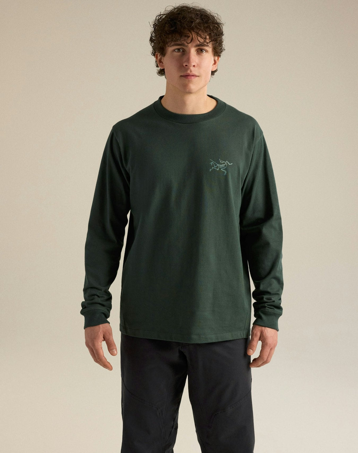 Arc'teryx Kragg Cotton Bird Crew Long Sleeve T-Shirt | Men's