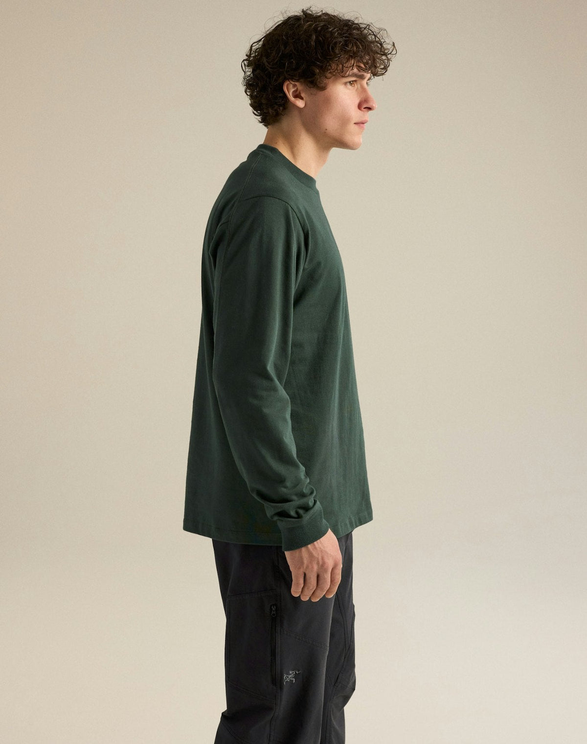 Arc'teryx Kragg Cotton Bird Crew Long Sleeve T-Shirt | Men's