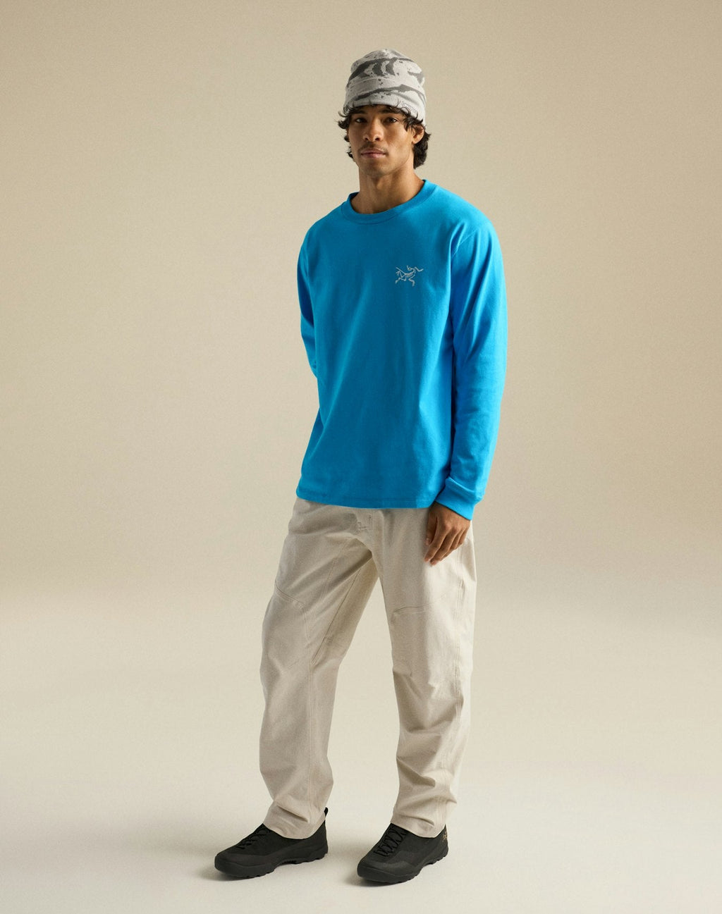 Arc'teryx Kragg Cotton Bird Crew Long Sleeve T-Shirt | Men's