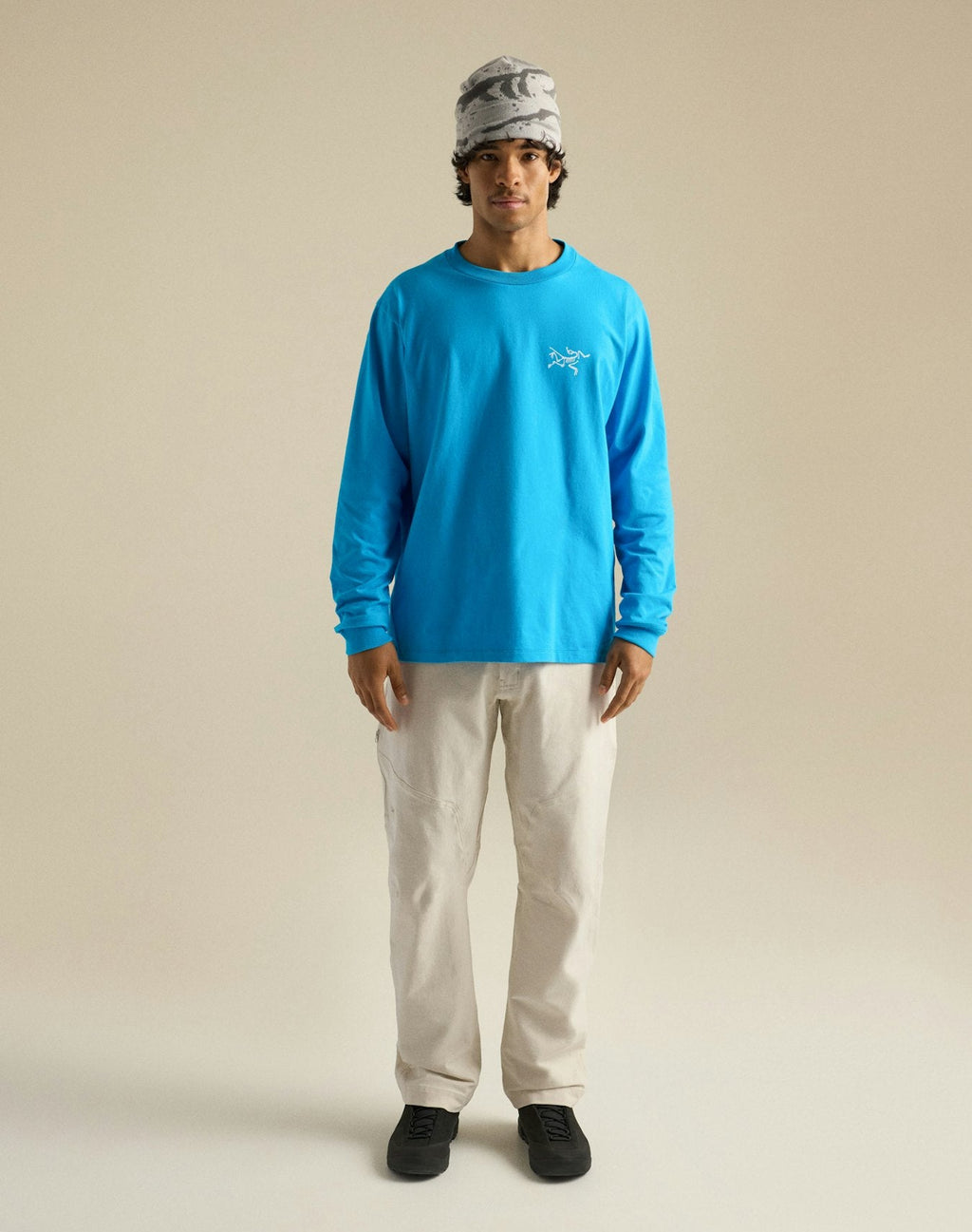 Arc'teryx Kragg Cotton Bird Crew Long Sleeve T-Shirt | Men's