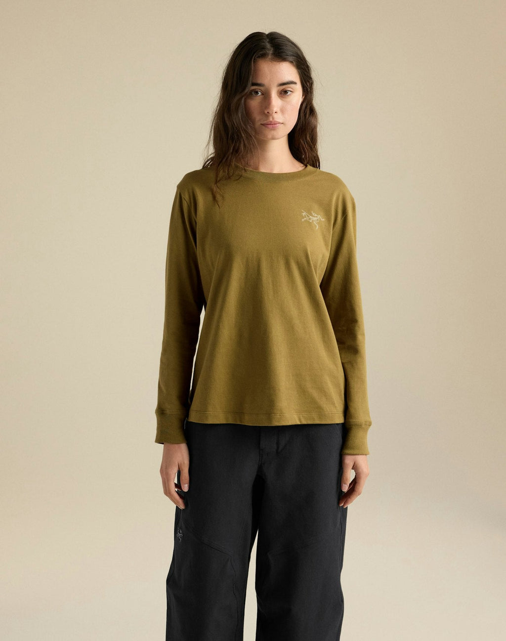 Arc'teryx Women's Kragg Cotton Bird Crew Long Sleeve T-Shirt