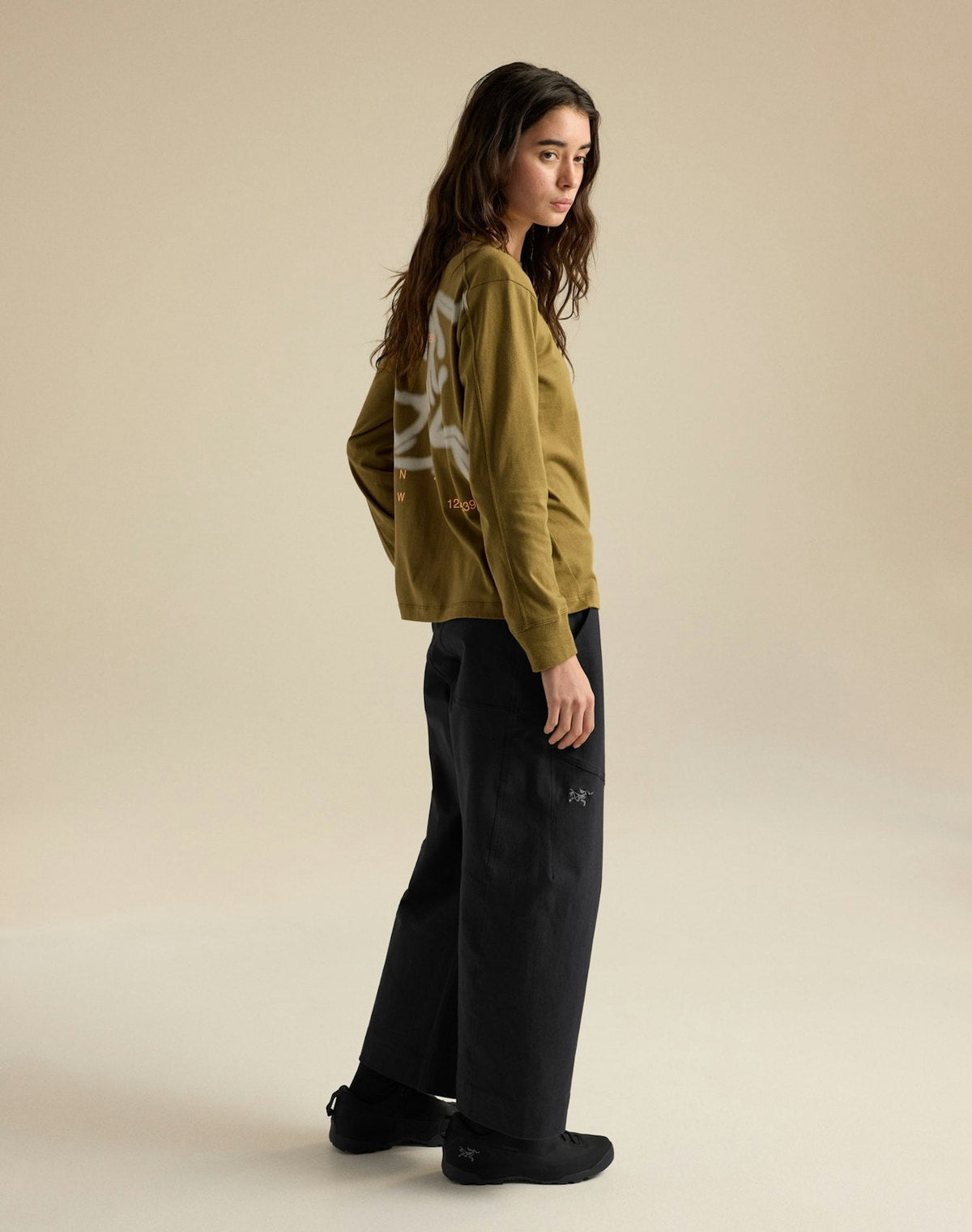 Arc'teryx Women's Kragg Cotton Bird Crew Long Sleeve T-Shirt