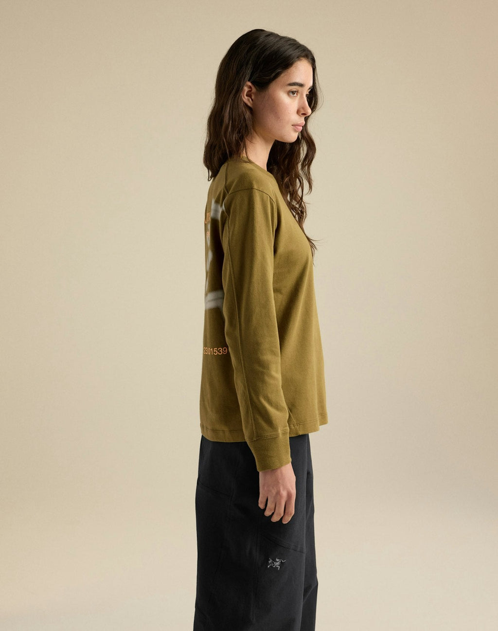 Arc'teryx Women's Kragg Cotton Bird Crew Long Sleeve T-Shirt