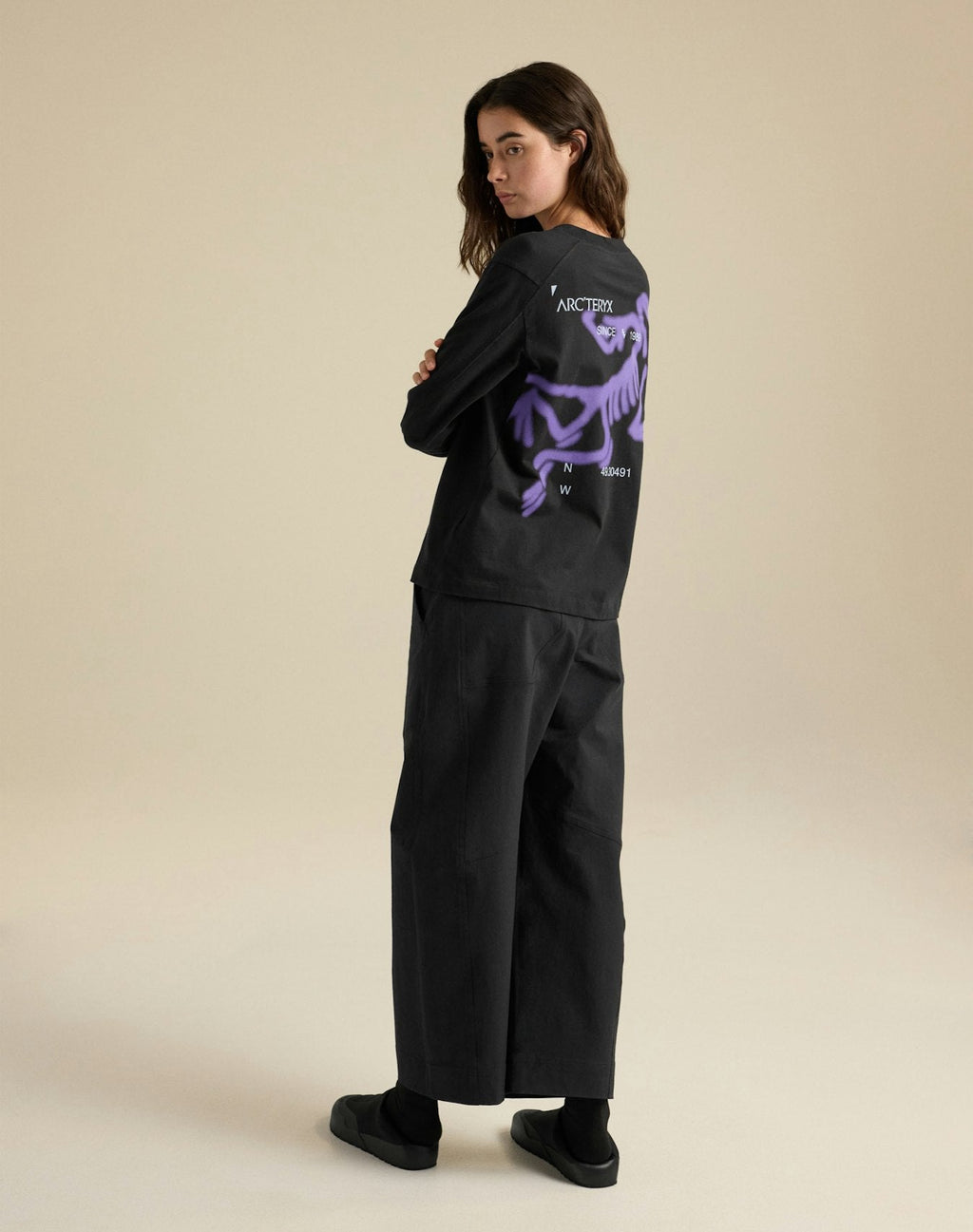Arc'teryx Kragg Cotton Bird Crew Women's Long Sleeve T-Shirt