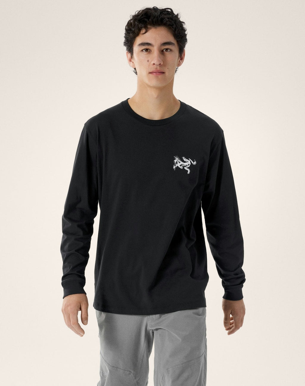 Arc'teryx Kragg Cotton Bird Crew Long Sleeve T-Shirt | Men's