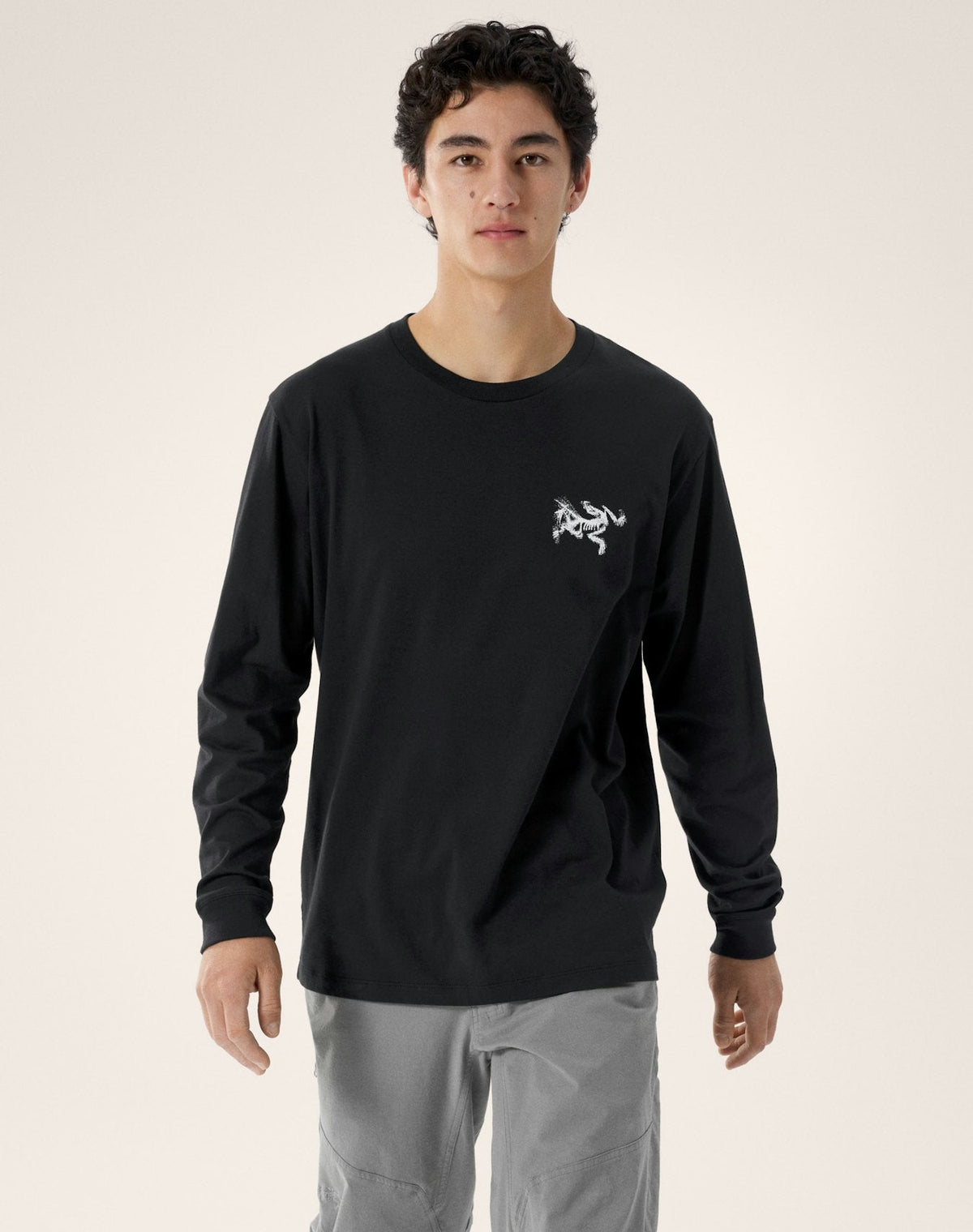 Arc'teryx Kragg Cotton Bird Crew Long Sleeve T-Shirt | Men's