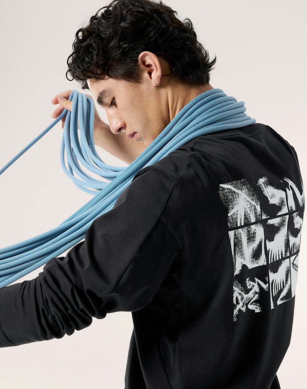 Arc'teryx Kragg Cotton Bird Crew Long Sleeve T-Shirt | Men's