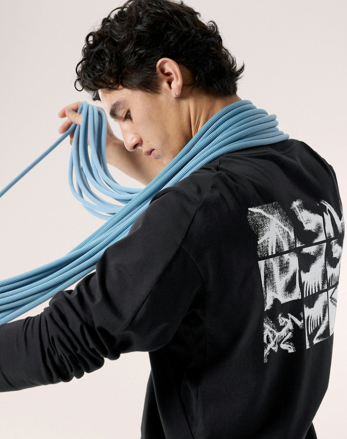 Arc'teryx Kragg Cotton Bird Crew Long Sleeve T-Shirt | Men's