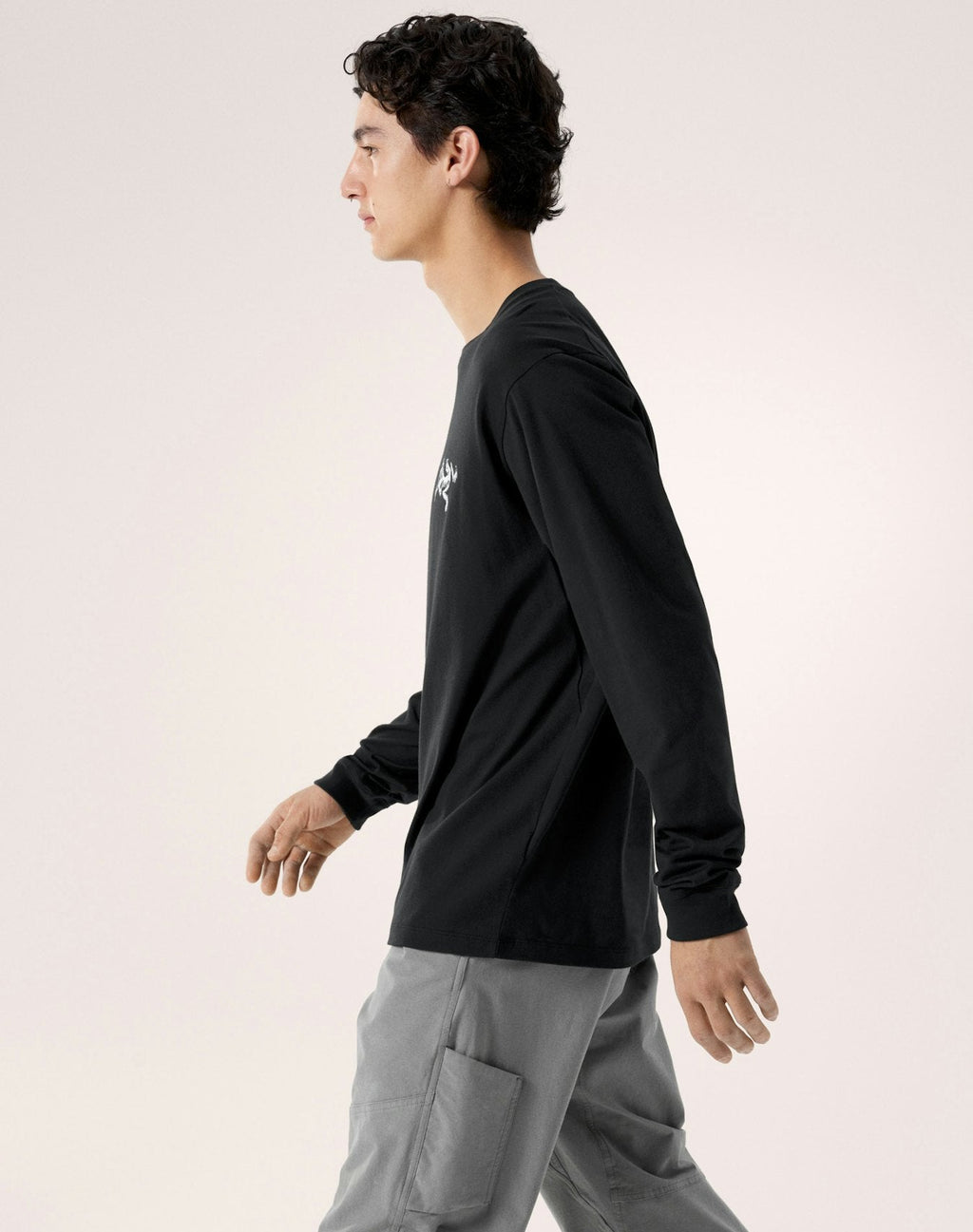 Arc'teryx Kragg Cotton Bird Crew Long Sleeve T-Shirt | Men's