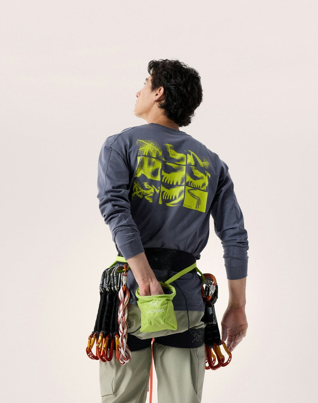 Arc'teryx Kragg Cotton Bird Crew Long Sleeve T-Shirt | Men's
