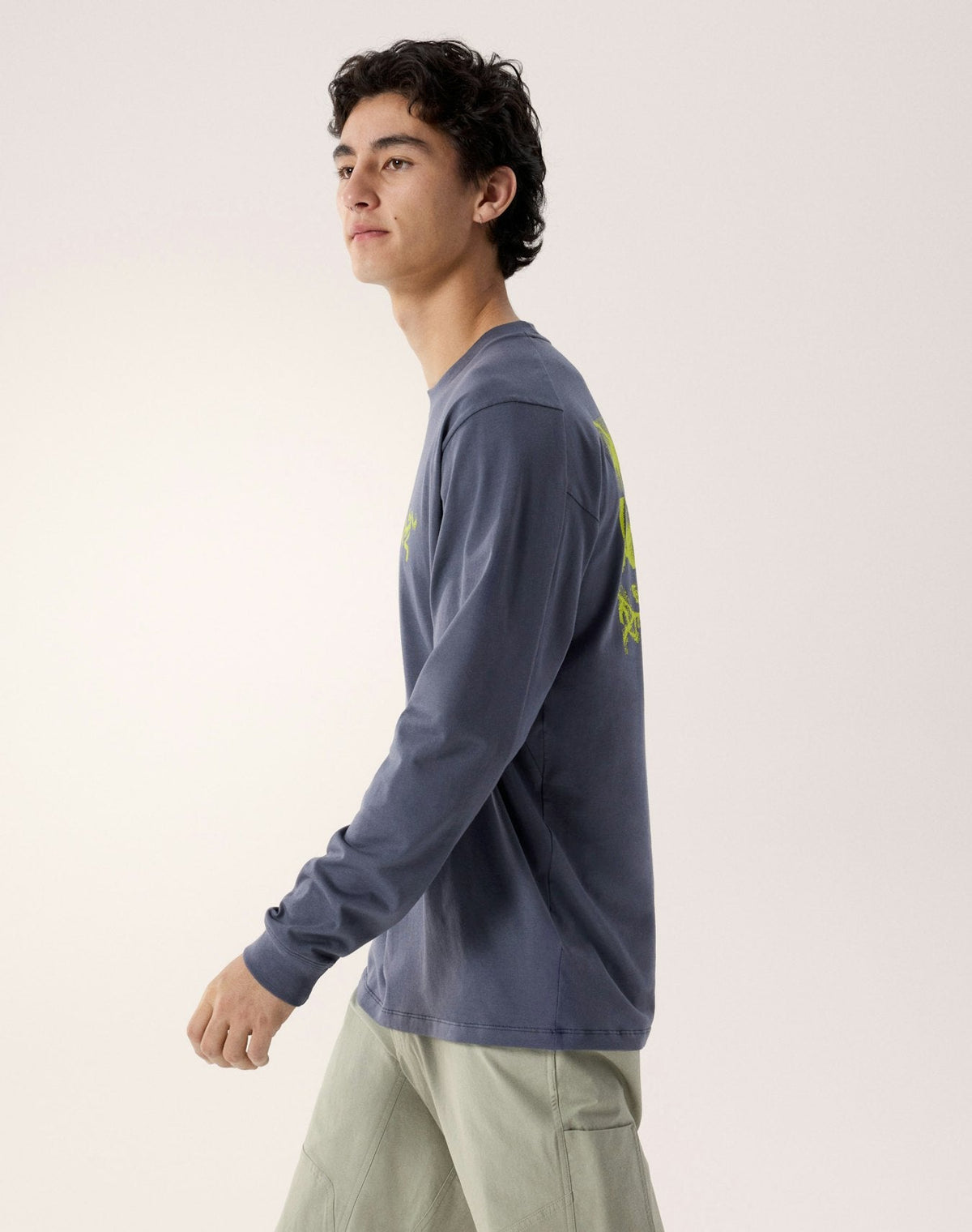 Arc'teryx Kragg Cotton Bird Crew Long Sleeve T-Shirt | Men's