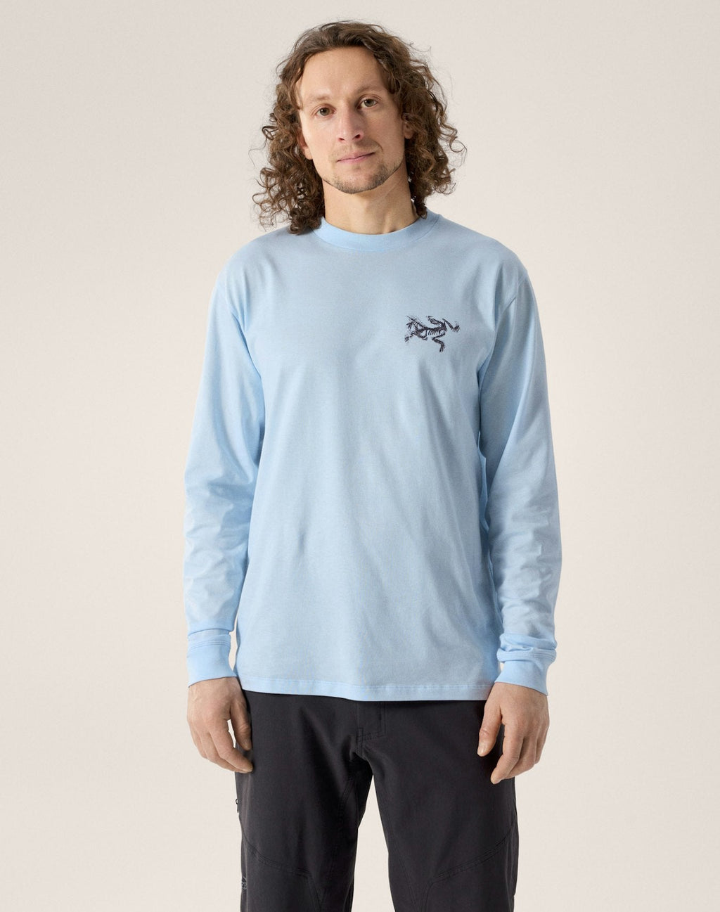 Arc'teryx Kragg Cotton Bird Crew Long Sleeve T-Shirt | Men's