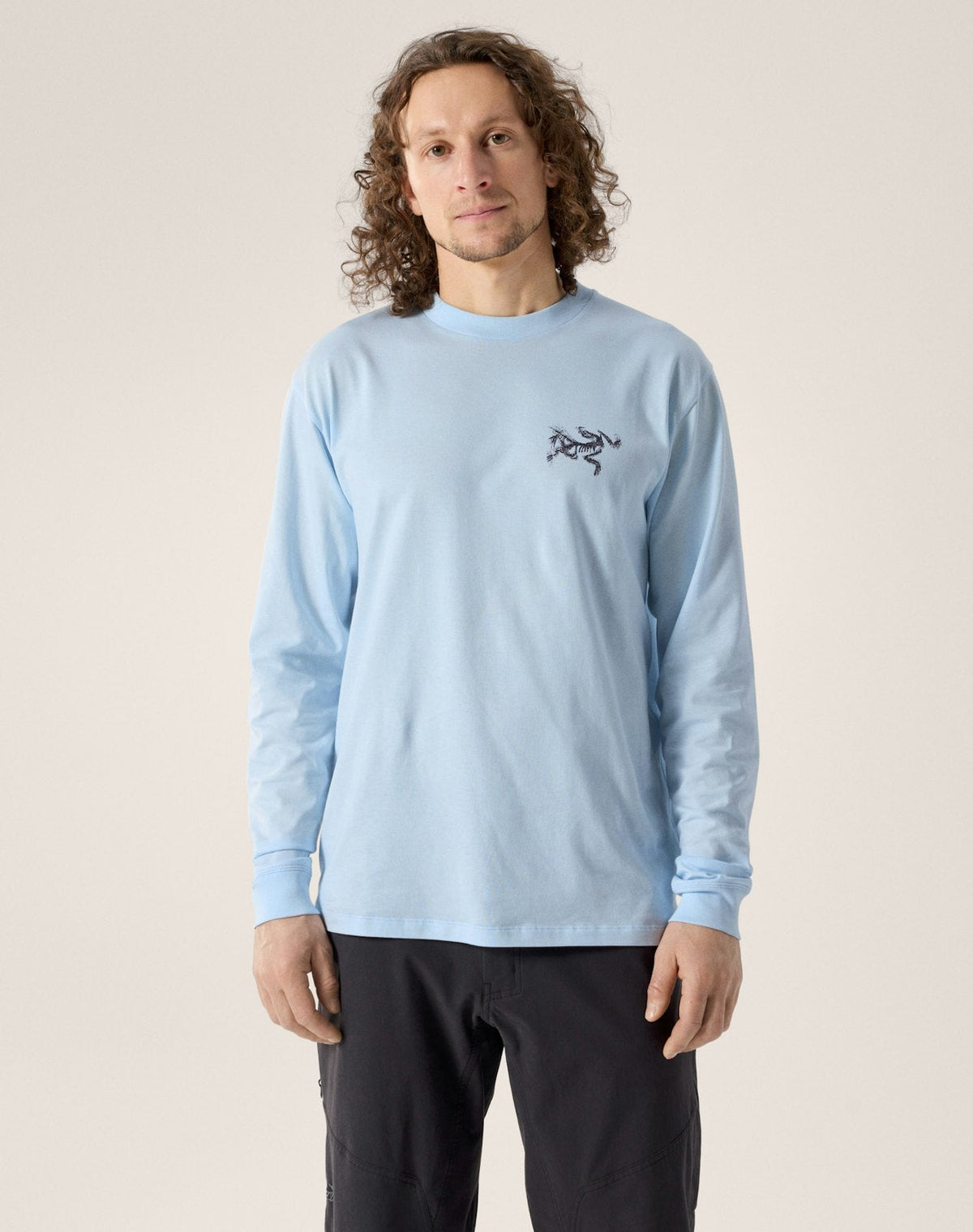 Arc'teryx Kragg Cotton Bird Crew Long Sleeve T-Shirt | Men's