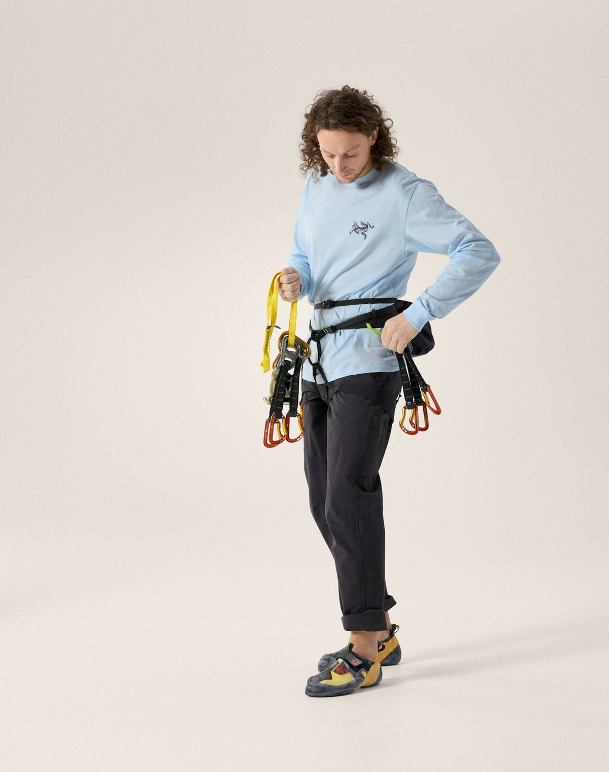 Arc'teryx Kragg Cotton Bird Crew Long Sleeve T-Shirt | Men's