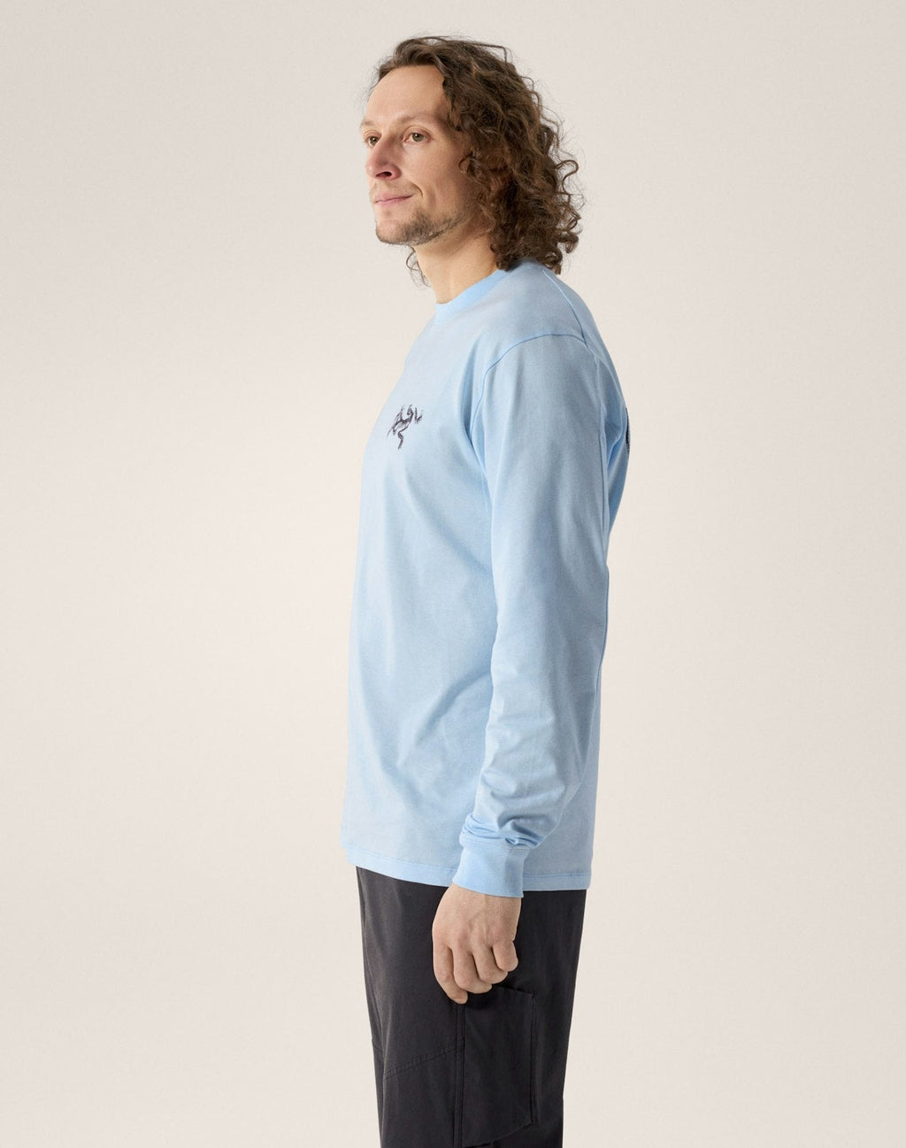 Arc'teryx Kragg Cotton Bird Crew Long Sleeve T-Shirt | Men's