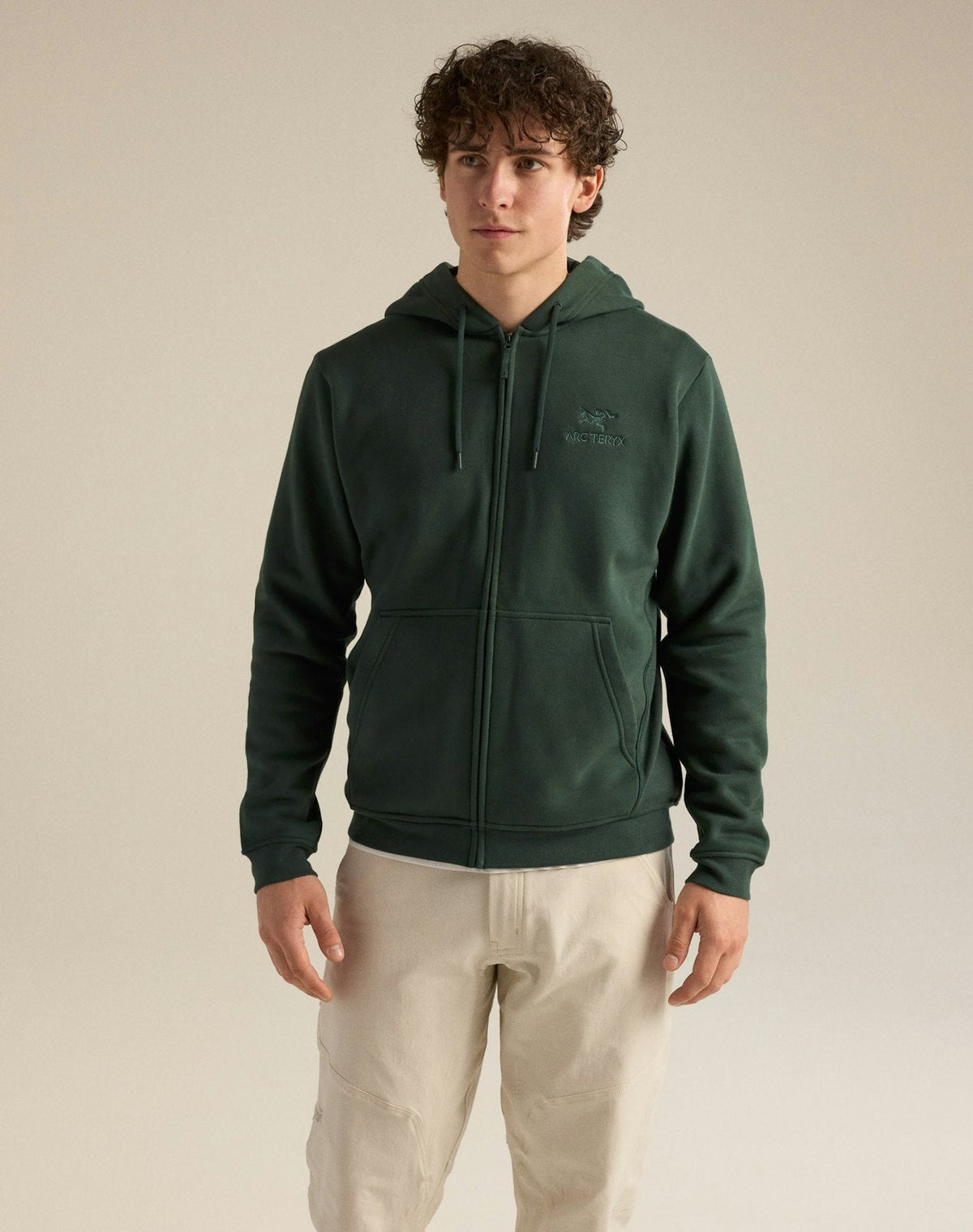Arc'teryx Emblem Fleece Full-Zip Hoody – Black Sapphire