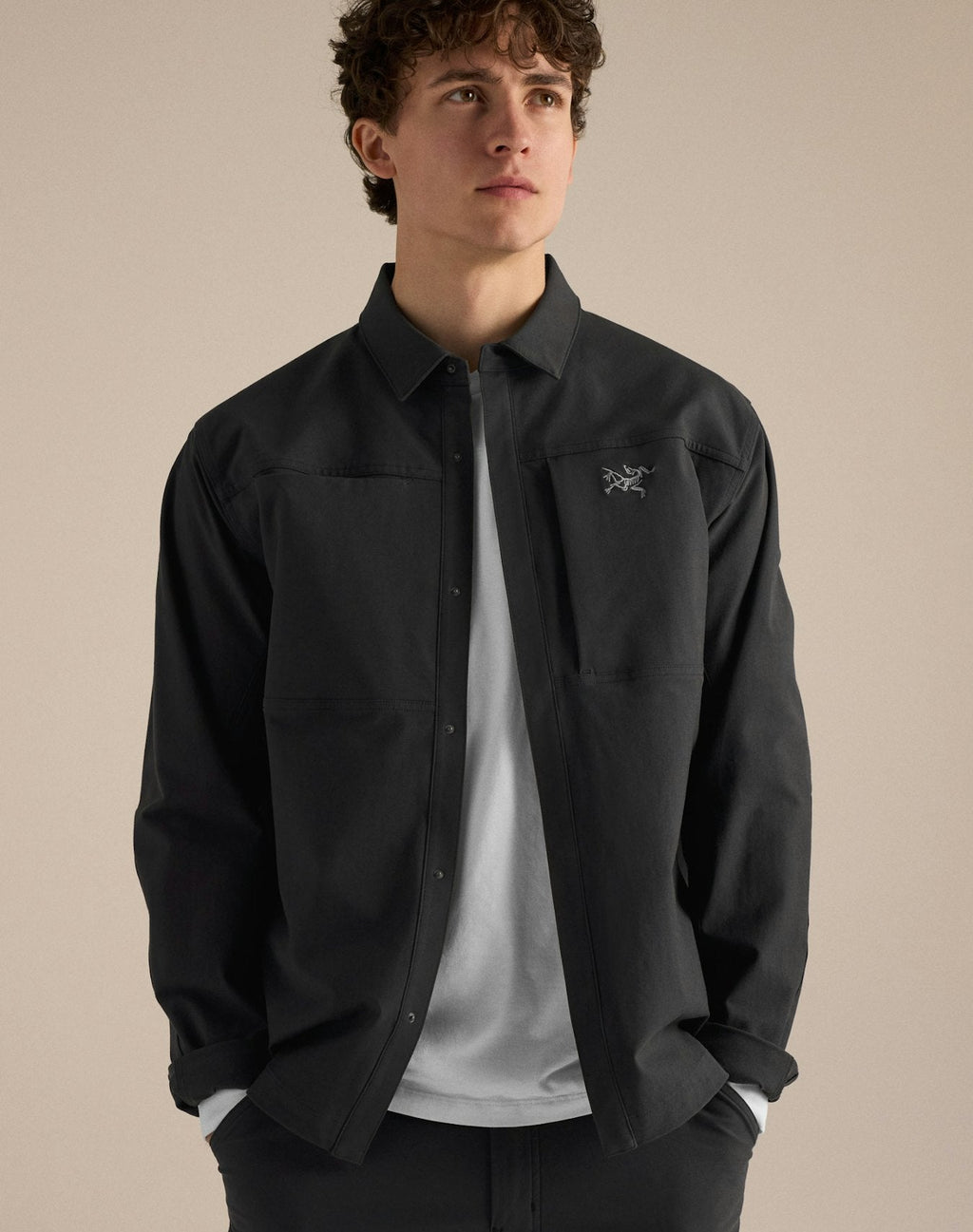 Arc'teryx Cronin Cotton Overshirt – Black