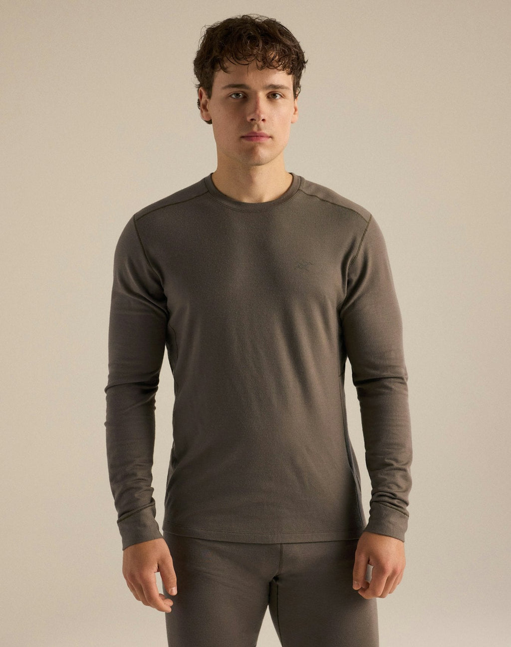 Arc'teryx Satoro Men's Merino Wool Crewneck – Dark Earth