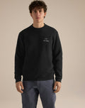Arc'teryx Emblem Fleece Crewneck Sweatshirt – Black