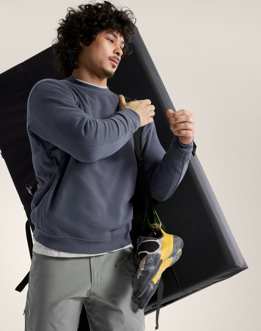 Arc'teryx Emblem Fleece Crewneck Sweatshirt – Dusk