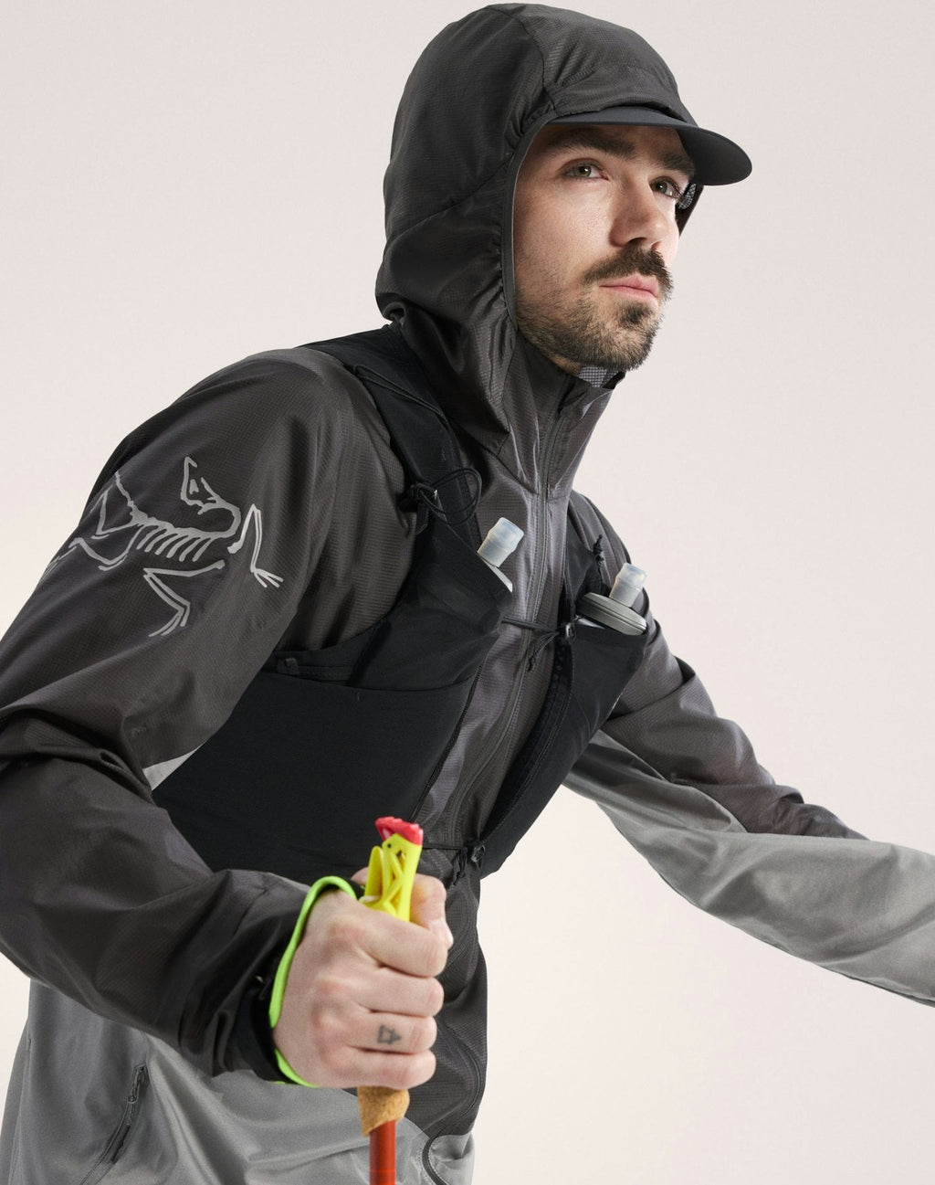 Arc'teryx Norvan Men's Windshell Hoody – Cloud / Void