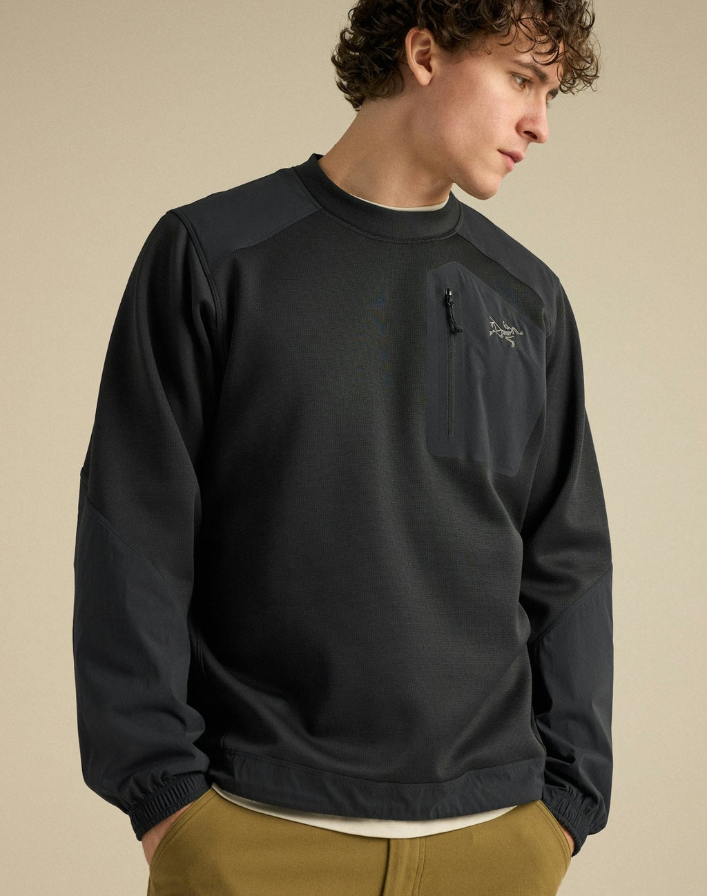 Arc'teryx Konseal Men's Crewneck – Black