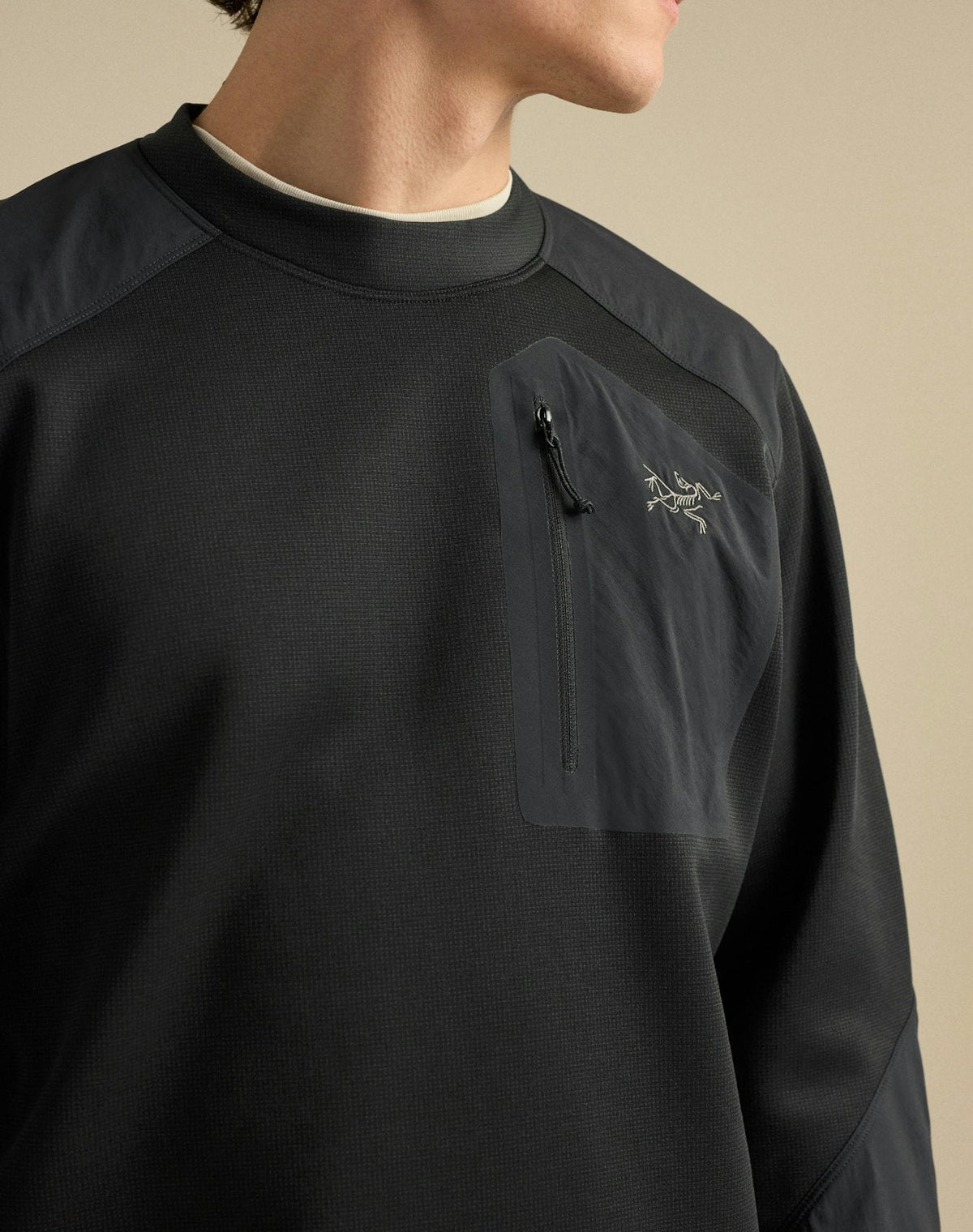 Arc'teryx Konseal Men's Crewneck – Black