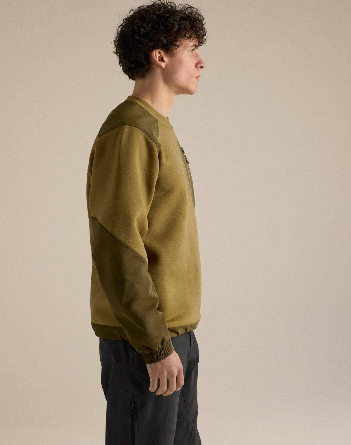 Arc'teryx Konseal Men's Crewneck – Yukon / Canvas