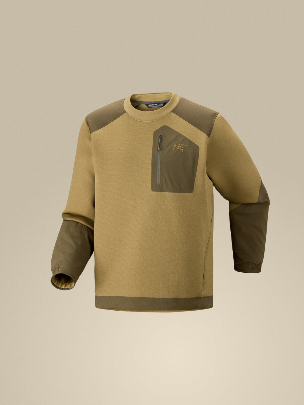 Arc'teryx Konseal Men's Crewneck – Yukon / Canvas