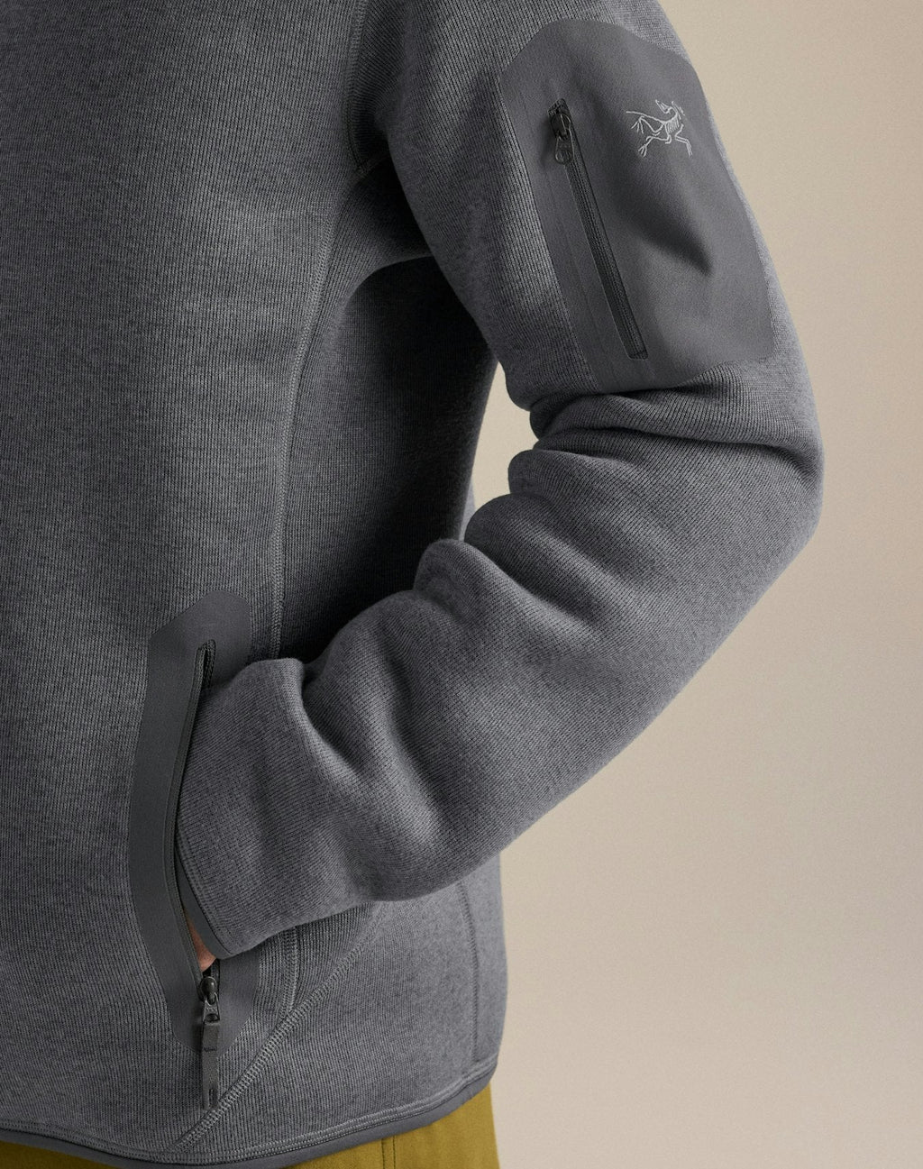 Arc'teryx Covert Men's Half-Zip Fleece-Gery