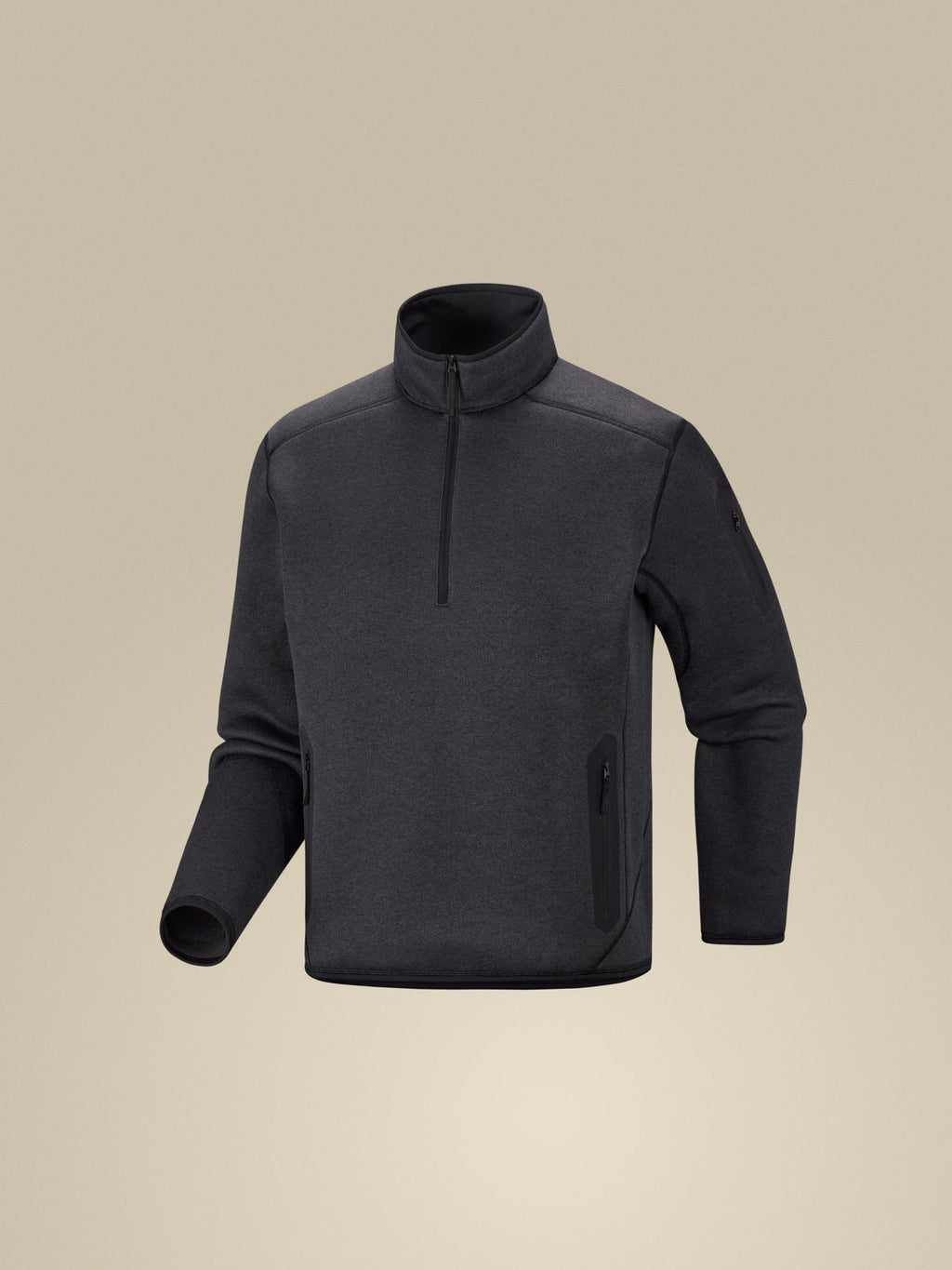 Arc'teryx Covert Men's Half-Zip Fleece-Black
