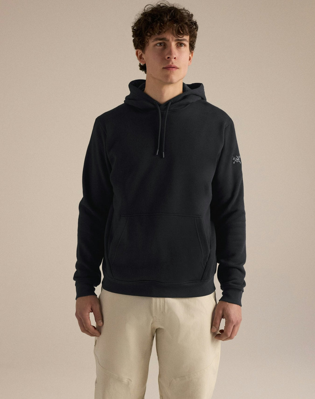 Arc'teryx Emblem Men's Fleece Hoody – Black