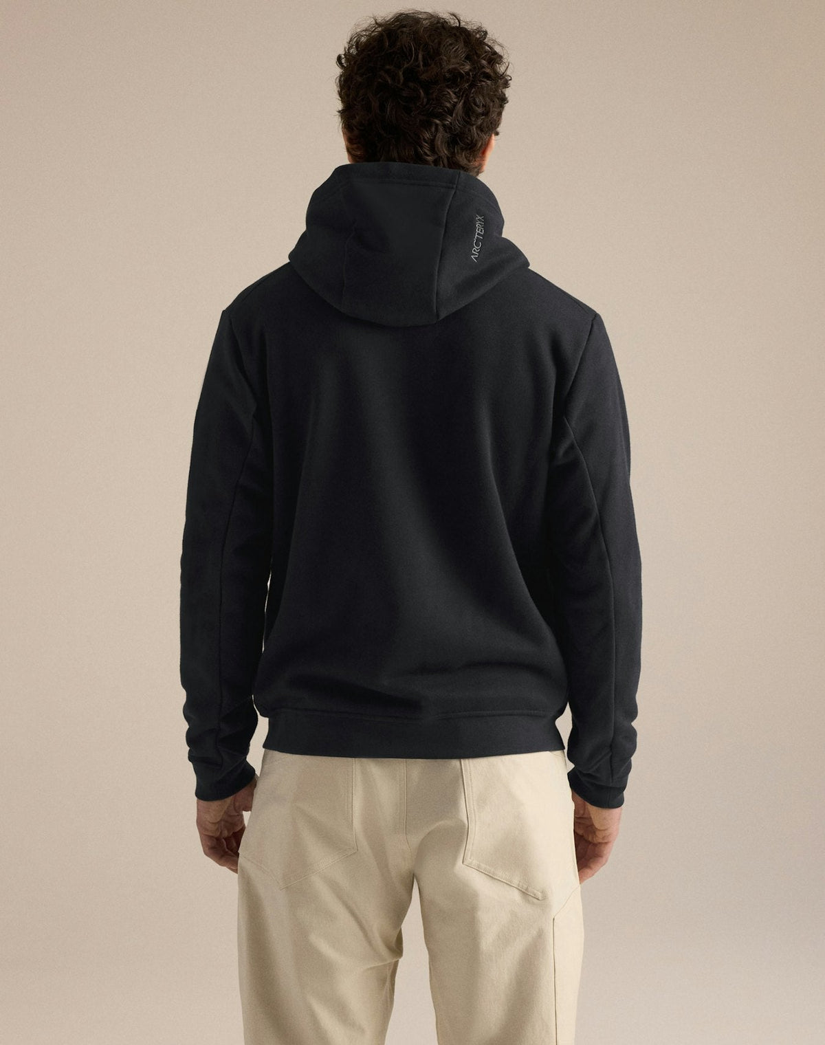 Arc'teryx Emblem Men's Fleece Hoody – Black