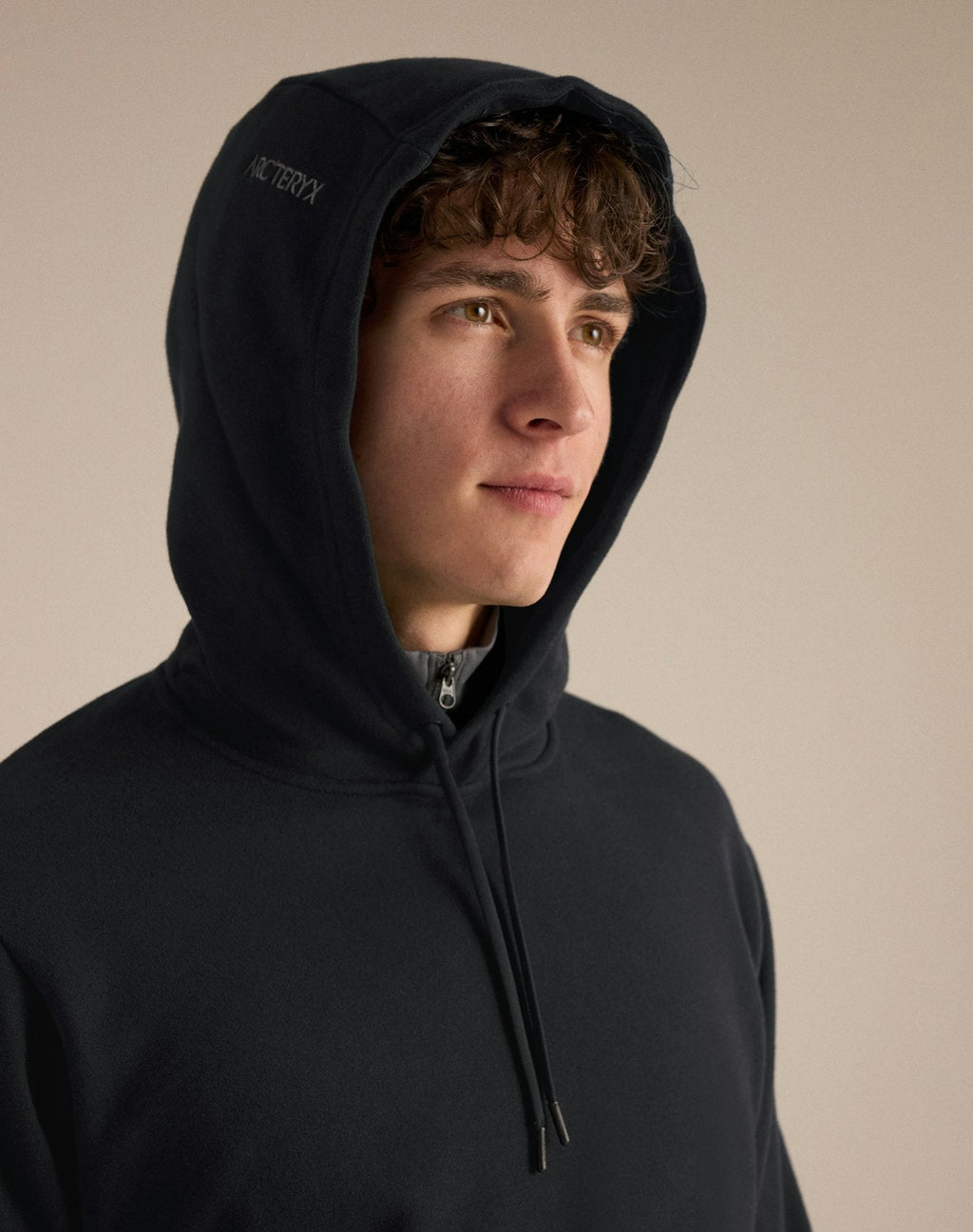 Arc'teryx Emblem Men's Fleece Hoody – Black
