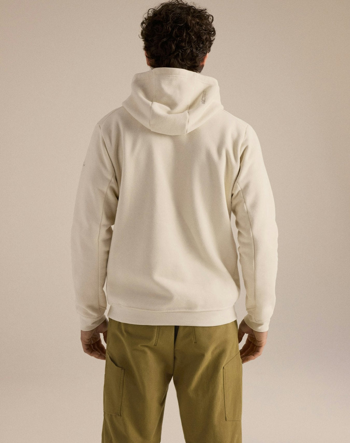 Arc'teryx Emblem Men's Fleece Hoody – Off White