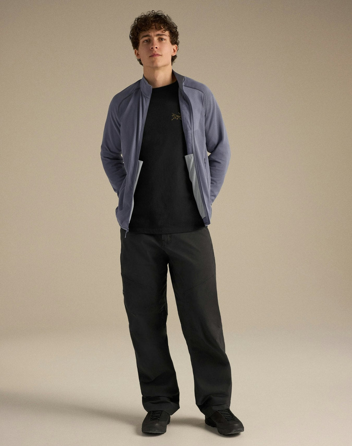 Arc'teryx Delta Men's Full-Zip Fleece Dusk Jacket