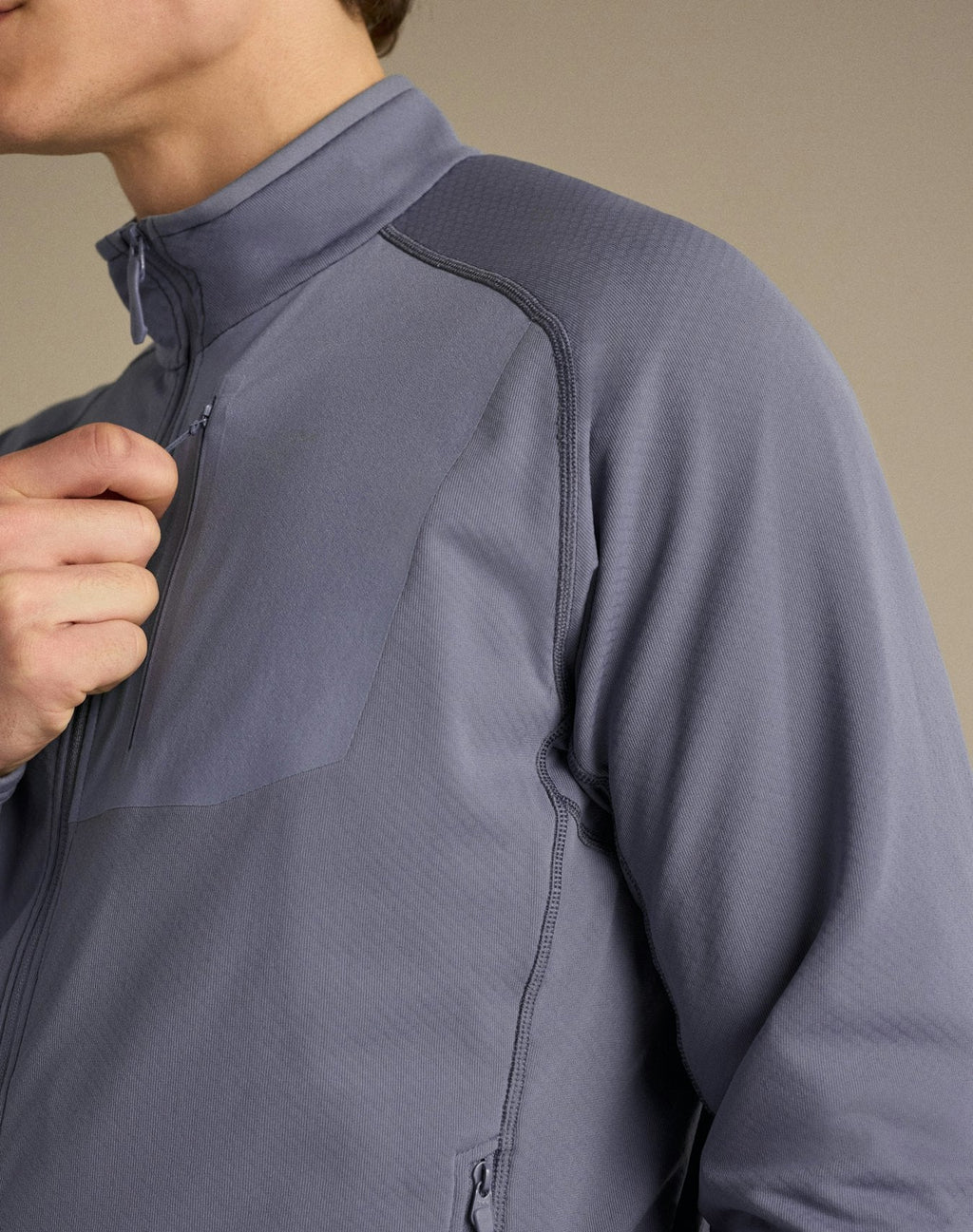 Arc'teryx Delta Men's Full-Zip Fleece Dusk Jacket