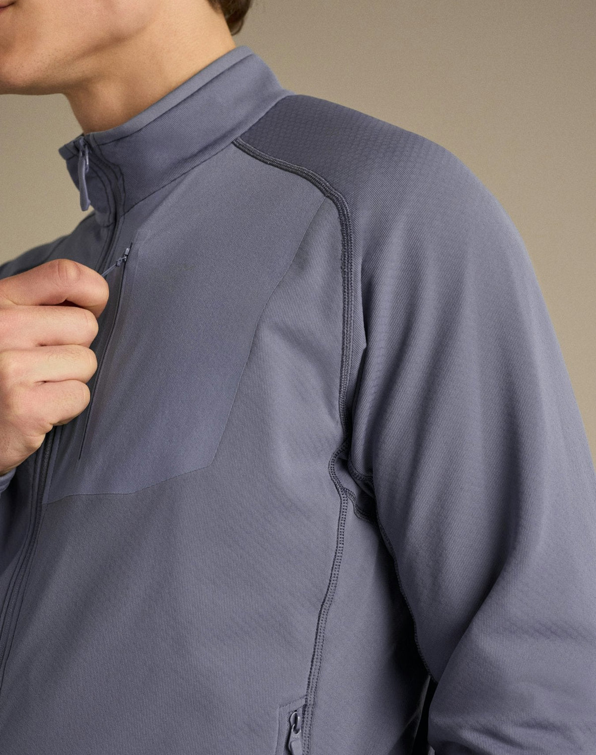Arc'teryx Delta Men's Full-Zip Fleece Dusk Jacket